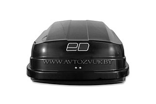 Бокс на крышу автомобиля Евродеталь Магнум 420 черный металлик, фото 3