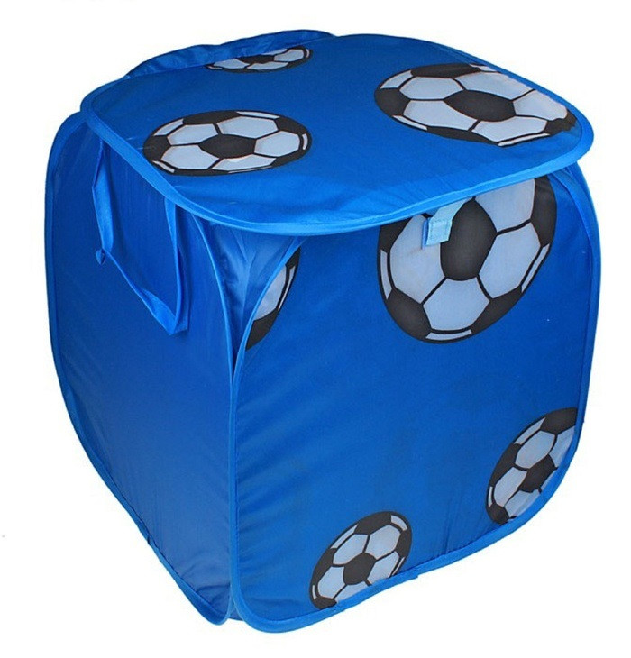 Ящик для игрушек с крышкой "Футбол"