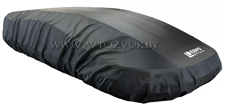 Бокс на крышу автомобиля Евродеталь Магнум 390 серый карбон, фото 2