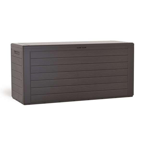 Сундук пластиковый Woodebox 280l, коричневый - фото 1 - id-p117106066