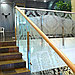 Ограждение для лестниц из нержавеющей стали и стекла, фото 5