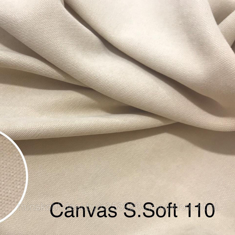 Ткань портьерная CANVAS кремовый