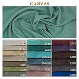 Ткань портьерная  CANVAS светло-коричневый / кремовый /молочный, фото 7