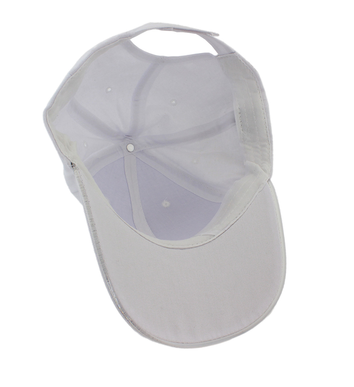 Бейсболка кепка SiPL с LED подсветкой Белая RGB - фото 4 - id-p117593683