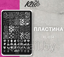 Пластина для стемпинга Klio Professional XL-34