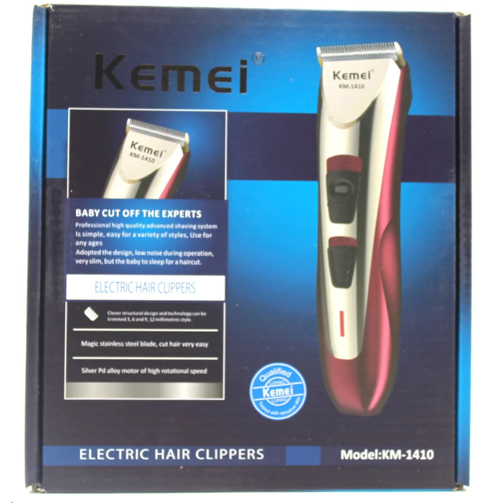 Машинка для стрижки волос электробритва для мужчин KEMEI KM-1410 - фото 1 - id-p117597720