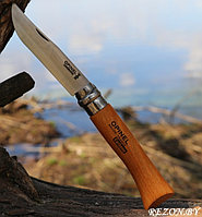 Нож складной Opinel 10 углеродистая сталь (Carbon)