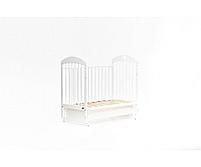 Кроватка детская мультимаятник без ящика Bambini Comfort арт. 20 (белая) Бамбини Комфорт 20, фото 3