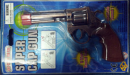 Детский металлический пистолет  на пистонах 18 см