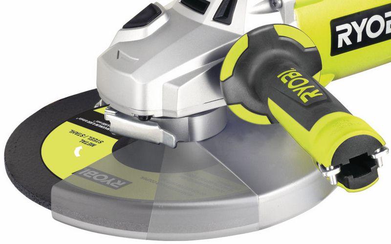 Углошлифмашина RYOBI EAG2000RS - фото 6 - id-p117607576