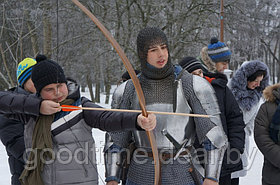 Средневековый тир на детский праздник. Минск