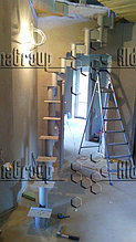 Модульная лестница, ступени - дуб (д. Петровичи) 6