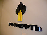 Объемный логотип из  пенополистирола и цветного оргстекла, фото 3