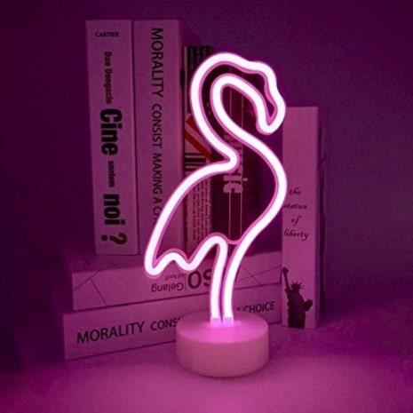 Светильник неоновый «Фламинго» от USB - фото 1 - id-p117611655