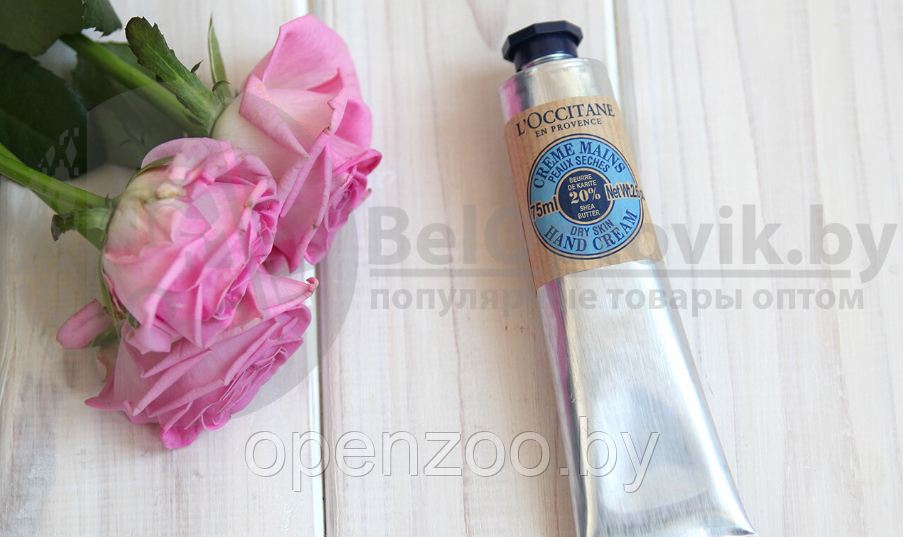 Крем для рук LOccitane en Provence, 30ml Питание и защита (с витамином Е, карите, глицерином и ароматом вишни) - фото 2 - id-p117612288