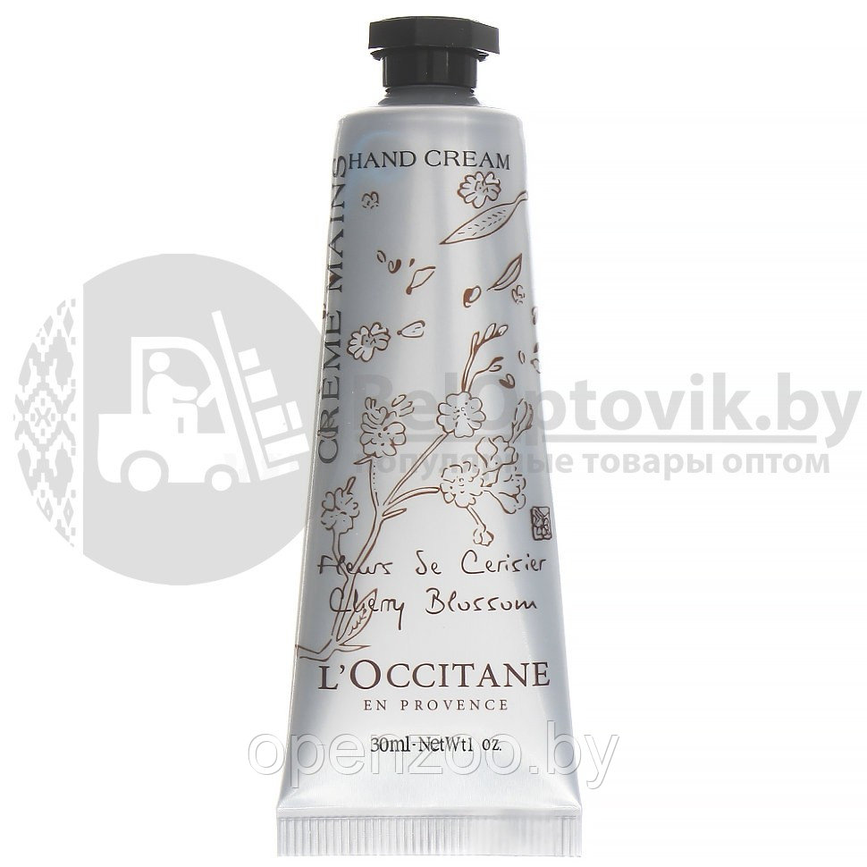 Крем для рук LOccitane en Provence, 30ml Питание и защита (с витамином Е, карите, глицерином и ароматом вишни) - фото 7 - id-p117612288