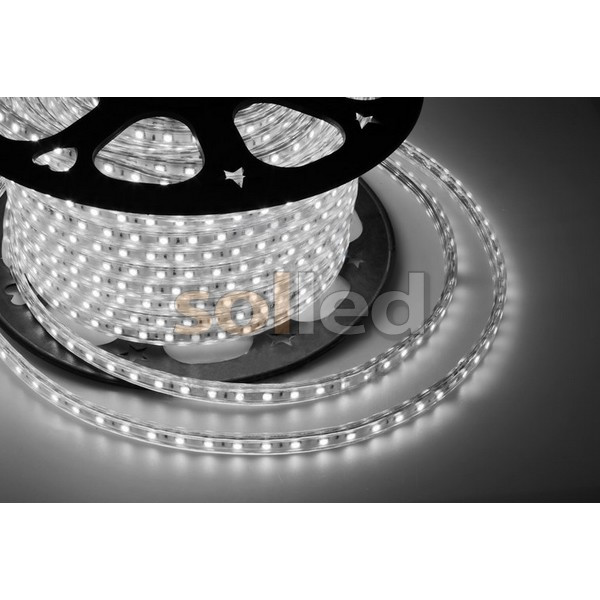 Светодиодная лента SMD 3528 60LED 4,8W IP65 220V белый холодный - фото 1 - id-p7136004