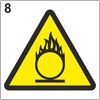 Пожароопасно: окислительна самоклеющейся пленке L40, 60, 100, 150, 200