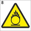 Пожароопасно: окислительна самоклеющейся пленке L40, 60, 100, 150, 200 - фото 1 - id-p7136281