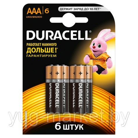 DURACELL LR03/MN2400 6BP