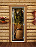 Дверь для бани стеклянная DoorWood Престиж, с фотопечатью, 700x1900, фото 4
