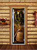 Дверь для бани стеклянная DoorWood Престиж, с фотопечатью, 700x1700, фото 4