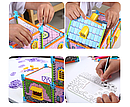 Новинка! Детский конструктор пазл раскраска Graffiti Assembly с крупными деталями арт. 1028 ст, фото 2