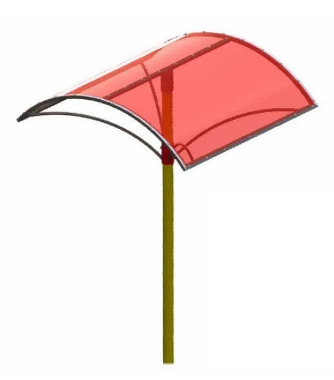 Зонтик теневой "Грибок"