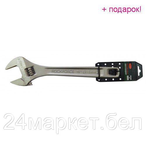 Ключ разводной Profi CRV 15"-375мм (захват 0-45мм), на пластиковом держателе RF-649375 - фото 1 - id-p87201960