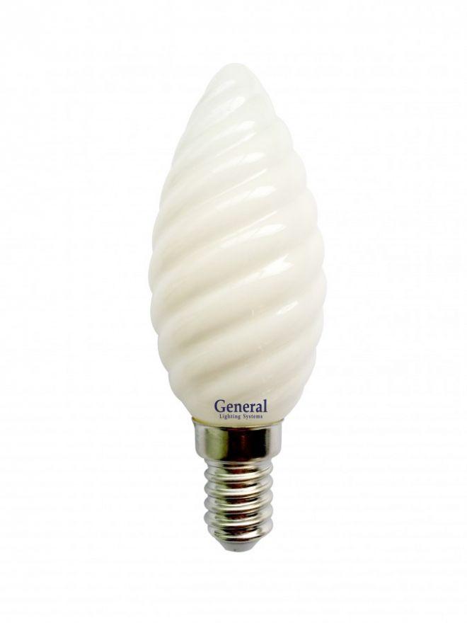 Лампа светодиодная 7W E14 матовая - фото 1 - id-p117641219