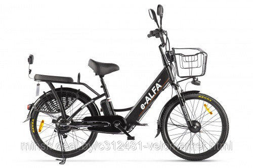 Электровелосипед (велогибрид) GREEN CITY e-ALFA new - фото 2 - id-p117641720