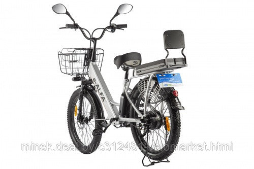 Электровелосипед (велогибрид) GREEN CITY e-ALFA Fat - фото 7 - id-p117641721