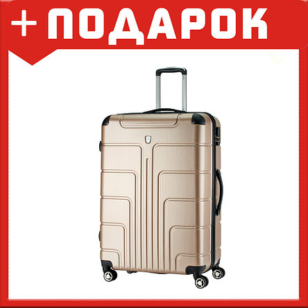 Чемодан Lyida Поликарбонат (Золото; M), фото 2