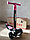 Самокат Big Maxi Scooter с широкими колесами,свет и звук  арт. 1620 розовый, фото 2