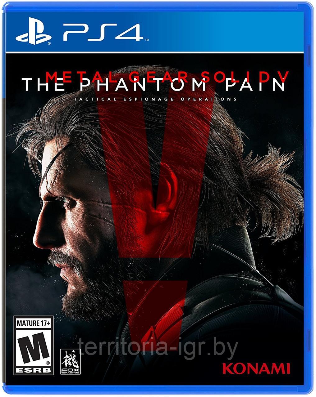 Metal Gear Solid V:The Phantom Pain PS4 (Русские субтитры)+Бонус - фото 1 - id-p117647970