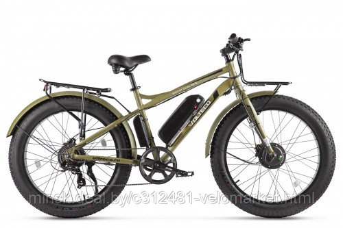 Электровелосипед (велогибрид) VOLTECO BIGCAT DUAL NEW - фото 6 - id-p117648097