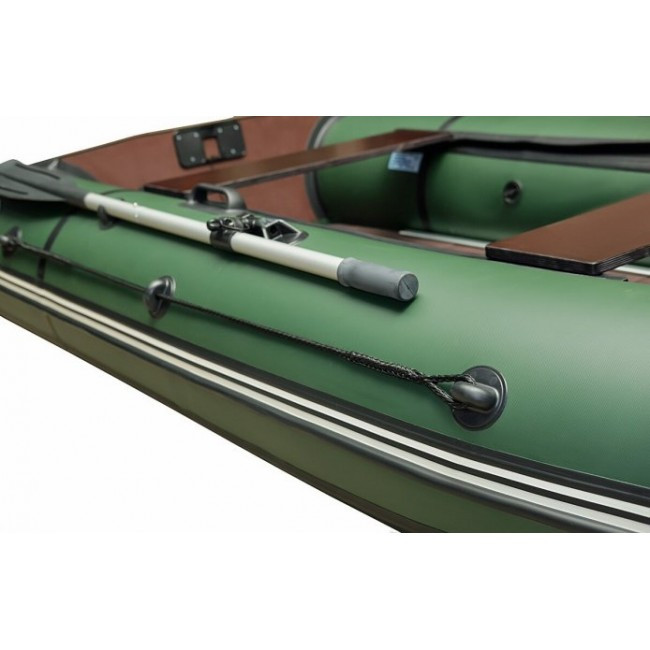 Надувная лодка Roger Hunter 3000 Киль черный зеленый - фото 4 - id-p117656110