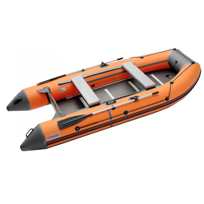Надувная лодка Roger Hunter 3000 Киль Оранжевый с чёрным - фото 1 - id-p117656208