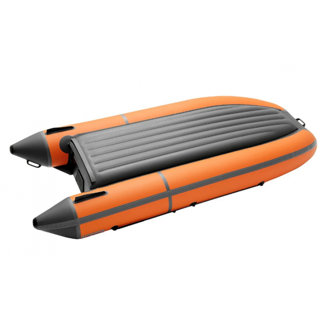 Надувная лодка Roger ТРОФЕЙ 3100 НДНД Оранжевый с тёмно-серым - фото 4 - id-p117656509