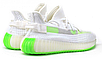 Кроссовки Yeezy Boost 350 V2 White Green, фото 4