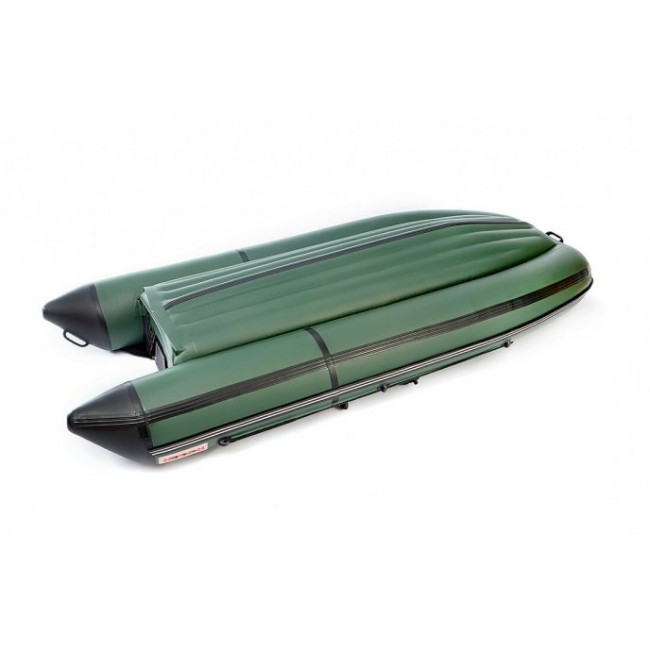 Надувная лодка Roger ЗЕФИР LT 3100 НДНД (лайт) Зелёный с чёрным - фото 3 - id-p117658305