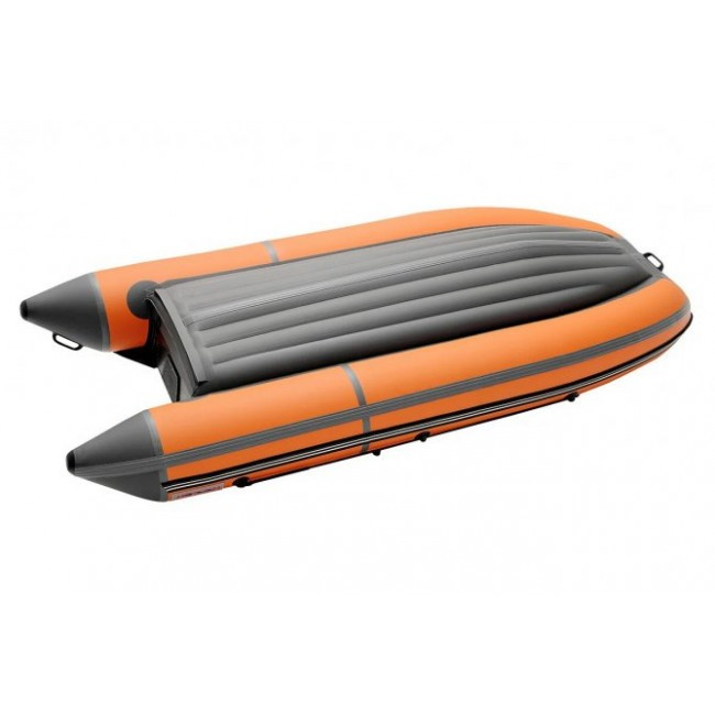 Надувная лодка Roger ЗЕФИР LT 3100 НДНД (лайт) Оранжевый с тёмно-серым - фото 4 - id-p117658310