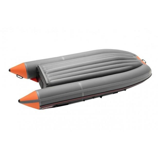 Надувная лодка Roger ЗЕФИР LT 3100 НДНД (лайт) Тёмно-серый с оранжевым - фото 2 - id-p117658312
