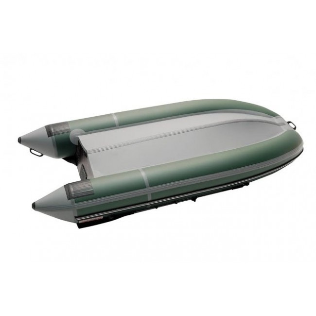 Надувная лодка Roger Hunter 3200 Киль Серый с зелёным - фото 2 - id-p117659487