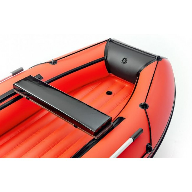 Надувная лодка Roger ЗЕФИР LT 3300 НДНД (лайт) Красный с чёрным - фото 2 - id-p117660005