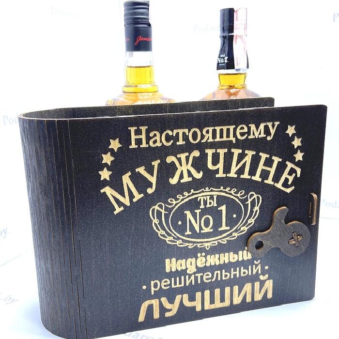 Подарочный набор для виски «Мужчина №1» на 2 персоны - фото 6 - id-p117664712