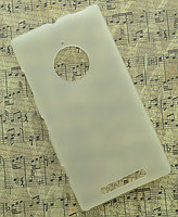 Чехол-накладка для Nokia Lumia 830 чехол-накладка (силикон) прозрачно-белый