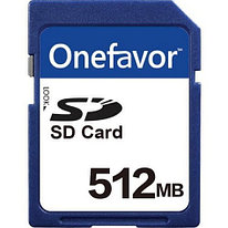 Карта памяти SD 512 mB Onefavor