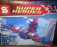 Конструктор "SZ" серии "SUPER HEROES / Супер герои" мод. SY201 "Spiderman/ Человек паук"