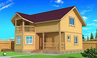 Деревянный коттедж. Строительство домов, бань по РБ и  СНГ, фото 1